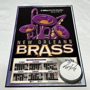 New Orleans Brass Hockey poster